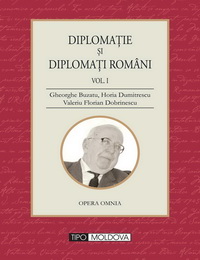 coperta carte diplomatie si diplomati romani - 2 volume de gheorghe buzatu, h. dumitrescu, v. florian dobrinescu